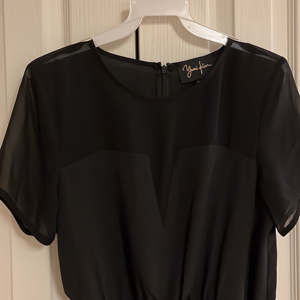 Yumi Kim Black Short Romper - Picture 3 of 4